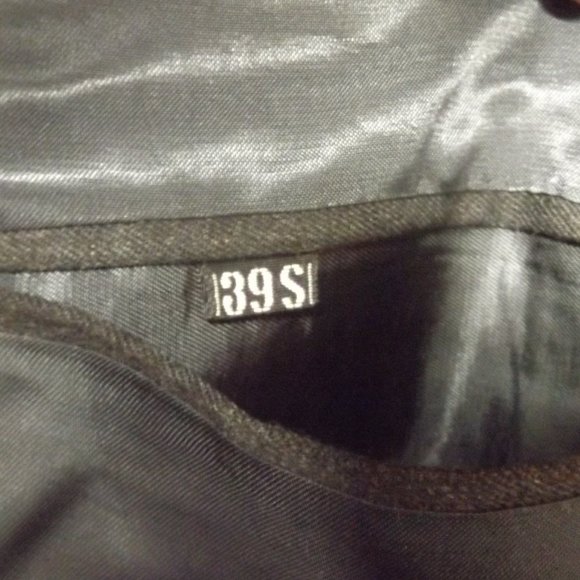 MEN'S 2PC. GRY SUITE 39S, DARK GRAY, JACKET AND PANTS - Picture 4 of 6